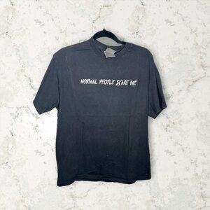 Vintage Y2K ‘Normal People Scare Me’ Tee